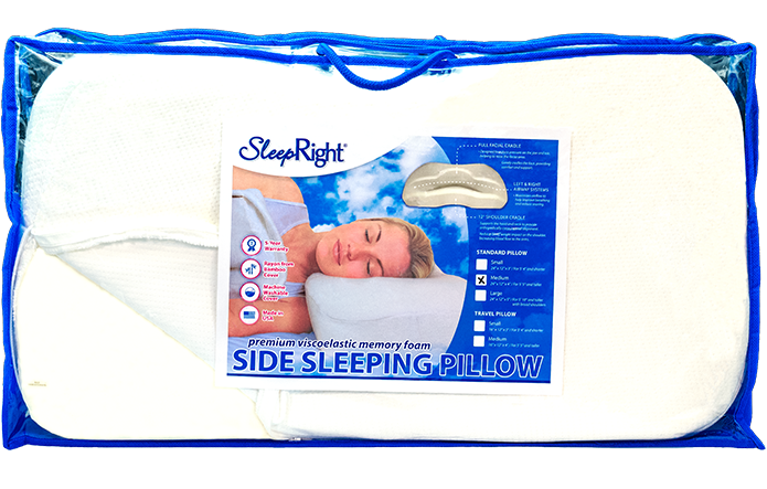 Splintek SleeRight Pillow Queen Large 24X12X5