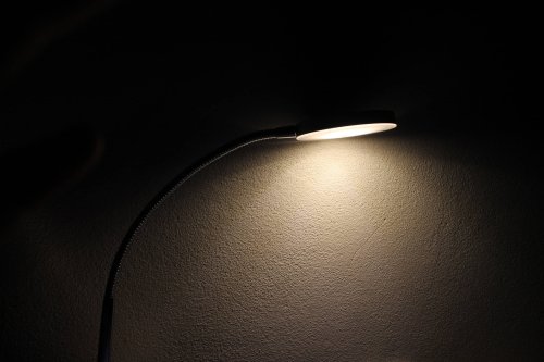 single desk light lighting wall