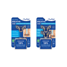 two Breathe Aid packages one a two pack